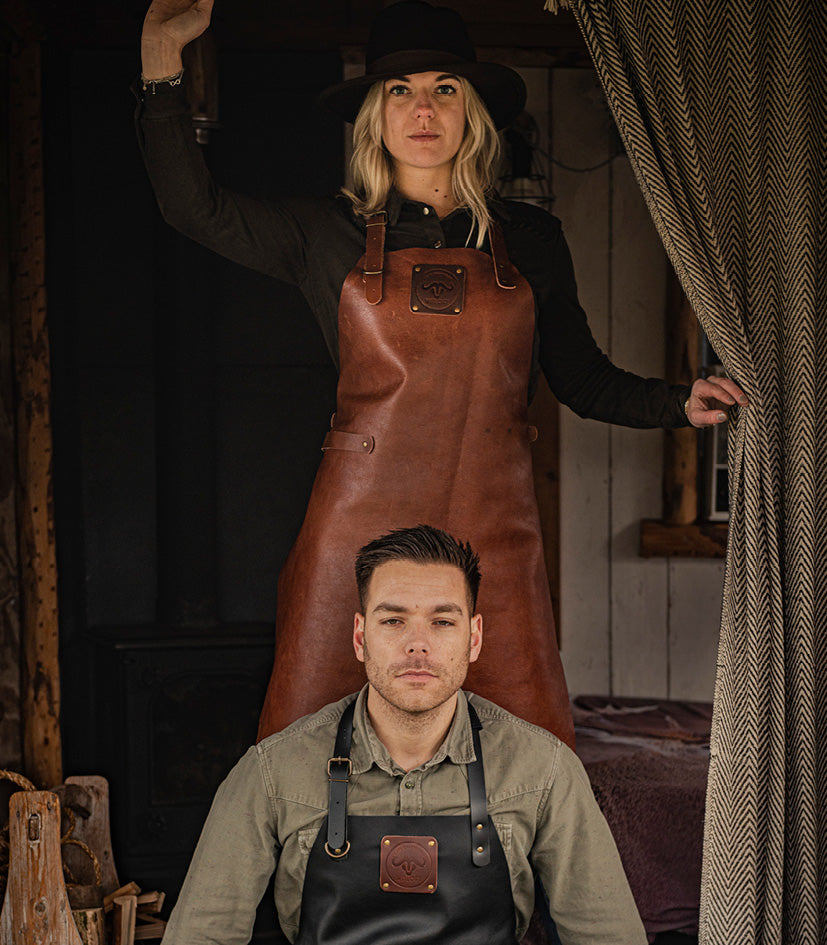 Witloft Læderforklæde Buffalo Cognac