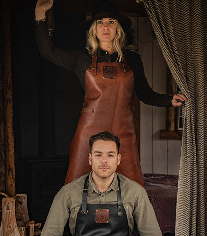 Witloft Læderforklæde Buffalo Cognac