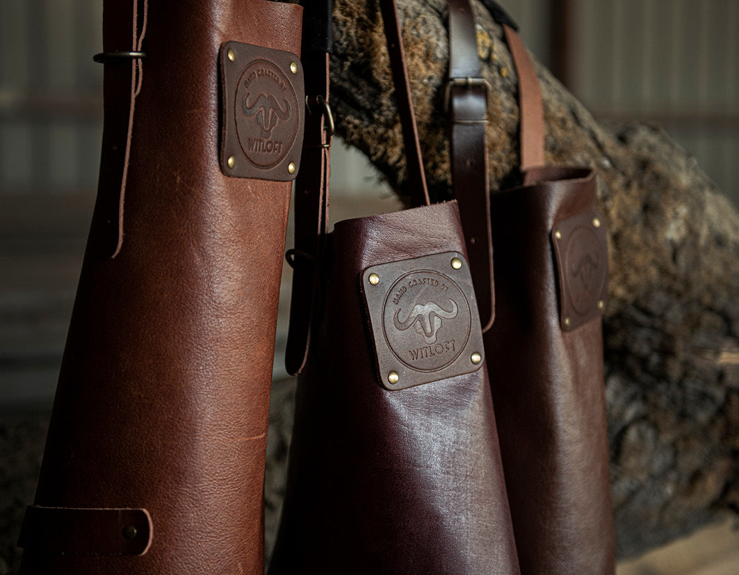 Witloft Læderforklæde Buffalo Cognac