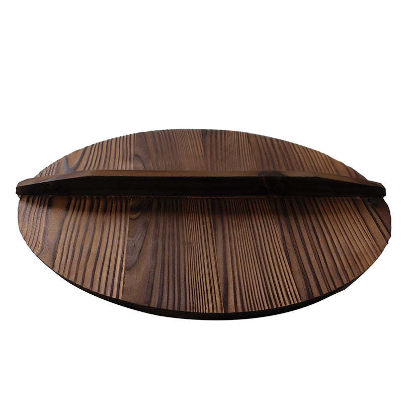 Wok i støbejern med låg