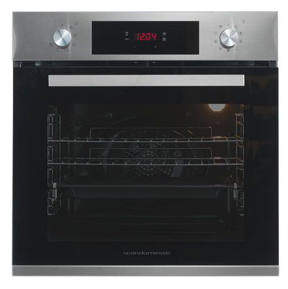 Indbygningsovn XO 7200-1 Scandomestic med indbyggede pyrolysefunktion