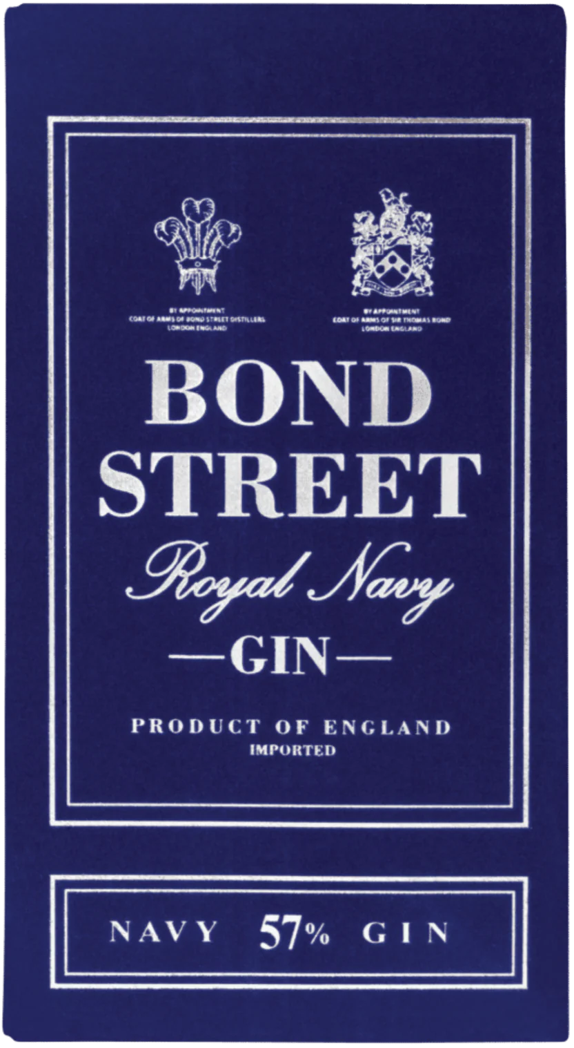 Bond Street Royal Navy gin (Giftbox)