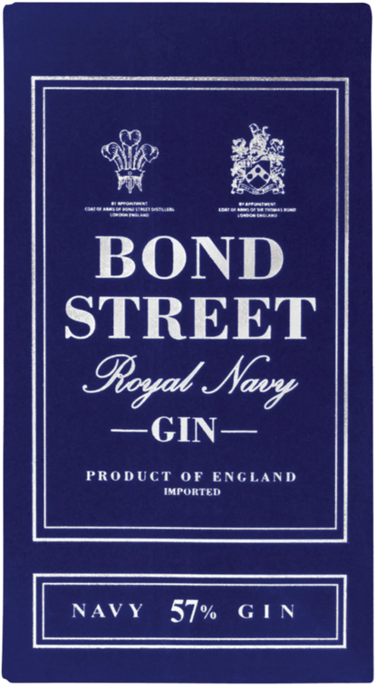 Bond Street Royal Navy gin (Giftbox)