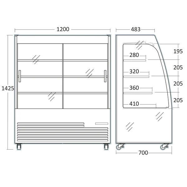 Scancool OFC120BG
