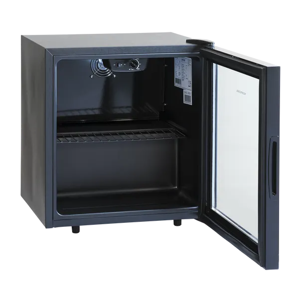 Display køleskab 48 liter sort - DKS 63 BE Scandomestic