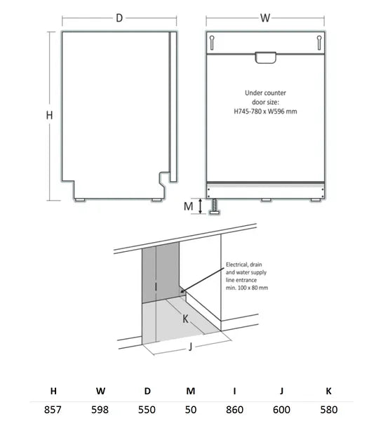 Scandomestic DWI1642WB
