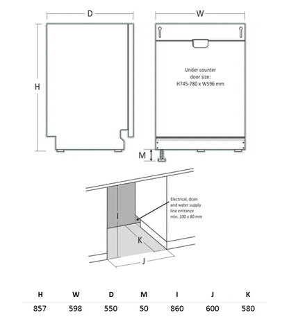 Scandomestic DWI1642WB