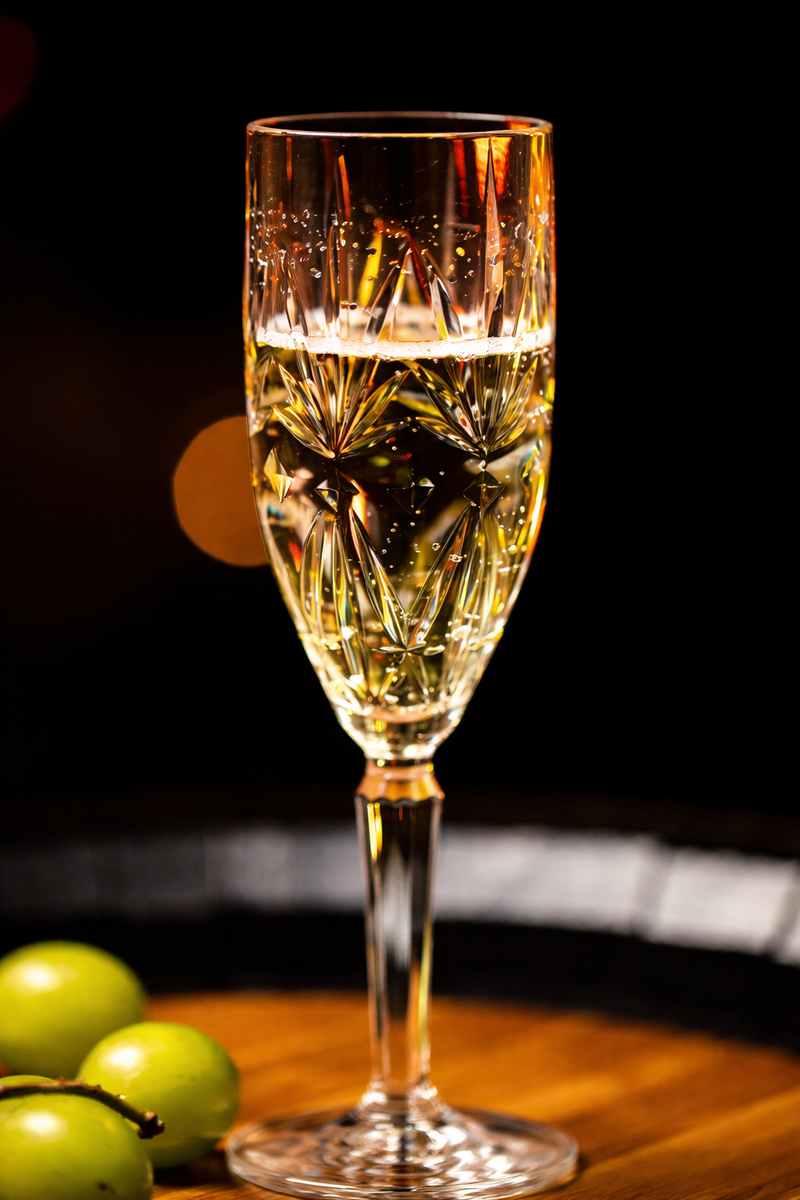 Premium Champagneglas 17 cl CRYSTAL- GraMonty - Brudsikkert plastik