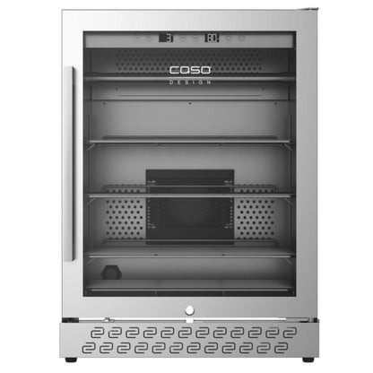 Caso DryAged Master 125, kødmodningsskab, 125L, Rustfrit stål