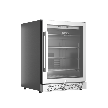 Caso DryAged Master 125, kødmodningsskab, 125L, Rustfrit stål
