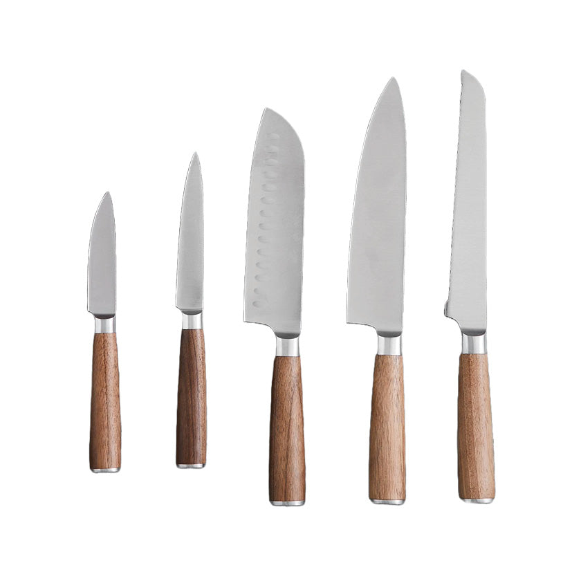 Santo Valnød Knivsæt 5 stk
