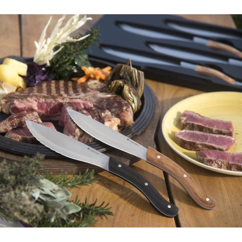 Legnoart TOMAHAWK SK200L Steakknive sæt - 4 stk - lyst skaft