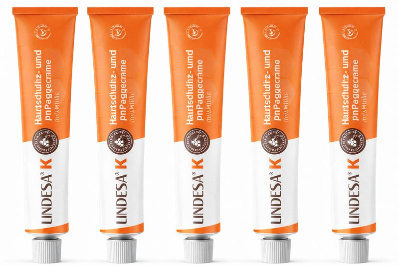 Lindesa K Håndcreme 50 ml - 5 stk