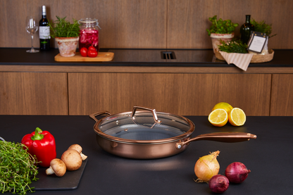 HÂWS SANTO ROSE GOLD SAUTÉPANDE 28 CM HYBRID