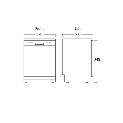 Scandomestic DWF1444WD