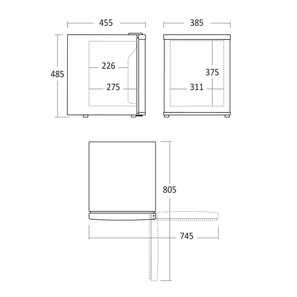 Scancool MB 32 BE