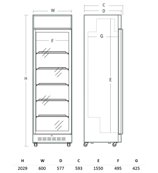 Scancool DCC360BD