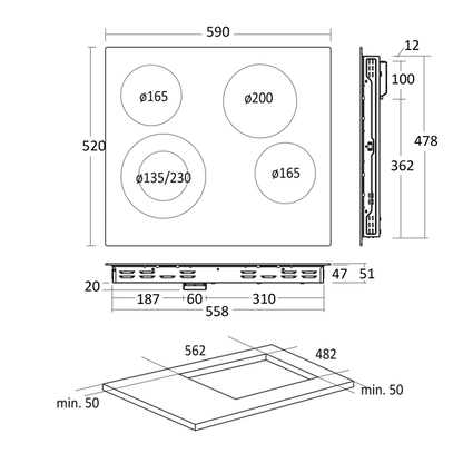 Scandomestic HOC60F