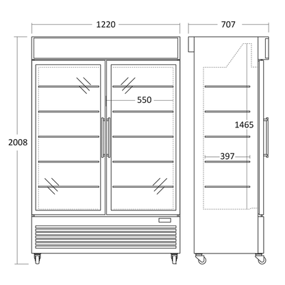 Scancool DF800BE