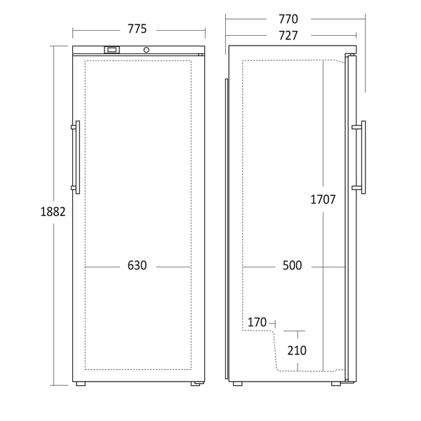 Scancool GUF590WB