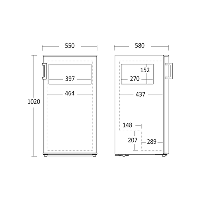 Scandomestic SKB182WE