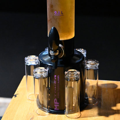 Øltårn 3 liter med 6 ølglas MPTower