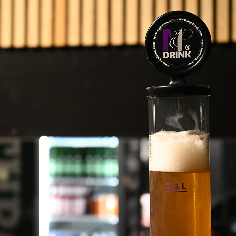 Øltårn 3 liter med 6 ølglas MPTower