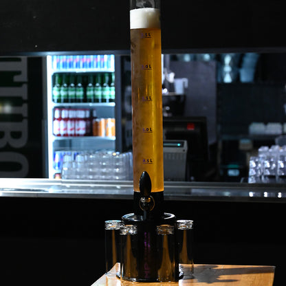 Øltårn 3 liter med 6 ølglas MPTower