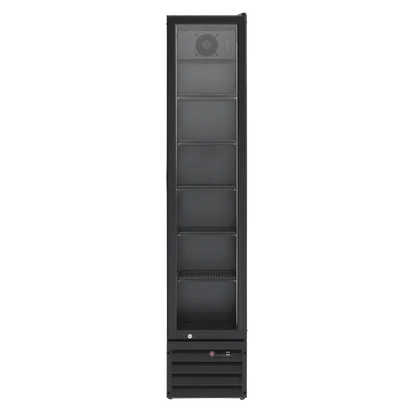 Display køleskab 166 liter sort - SD 226 BE Scandomestic