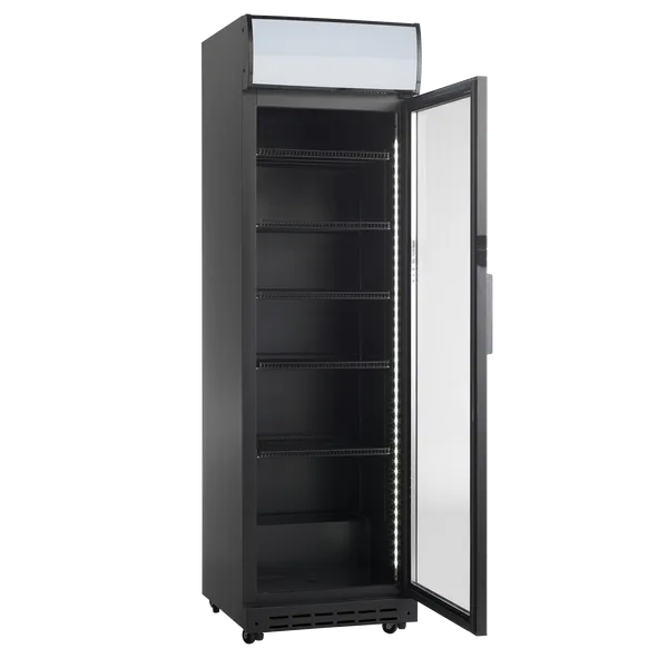 Display køleskab 360 liter - SD 420 BE Scandomestic