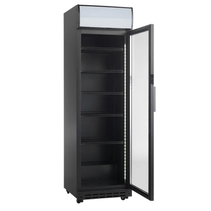 Display køleskab 360 liter - SD 420 BE Scandomestic