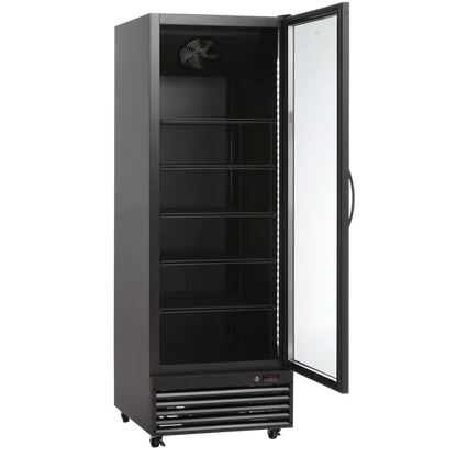 Display køleskab 592 liter sort - SD 726 BE Scandomestic