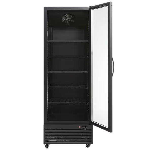 Display køleskab 592 liter sort - SD 726 BE Scandomestic