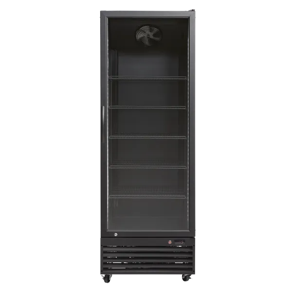 Display køleskab 592 liter sort - SD 726 BE Scandomestic