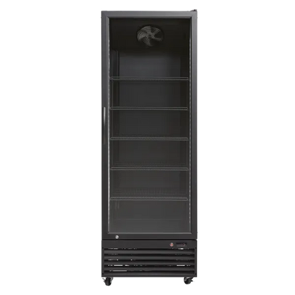 Display køleskab 592 liter sort - SD 726 BE Scandomestic